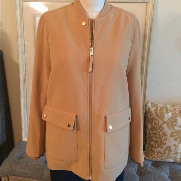 H&M camel bomber jacket - Picture 2 of 10